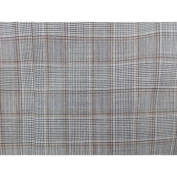 Tallia Men's Slim-Fit Stretch Wool Blend Suit Jacket Cream/Brown Plaid 40L NWT - Picture 4 of 4